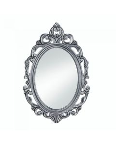SILVER ROYAL CROWN WALL MIRROR